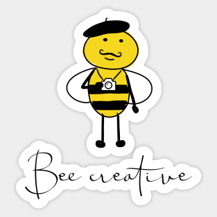 bee creative Sticker